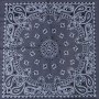 Gray Paisley Bandannas