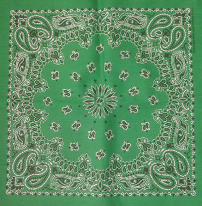 Kelly Green Bandana