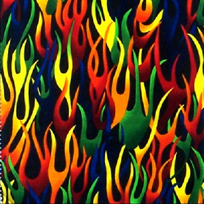 Large Flame Bandana