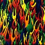 Large Flame Bandanna