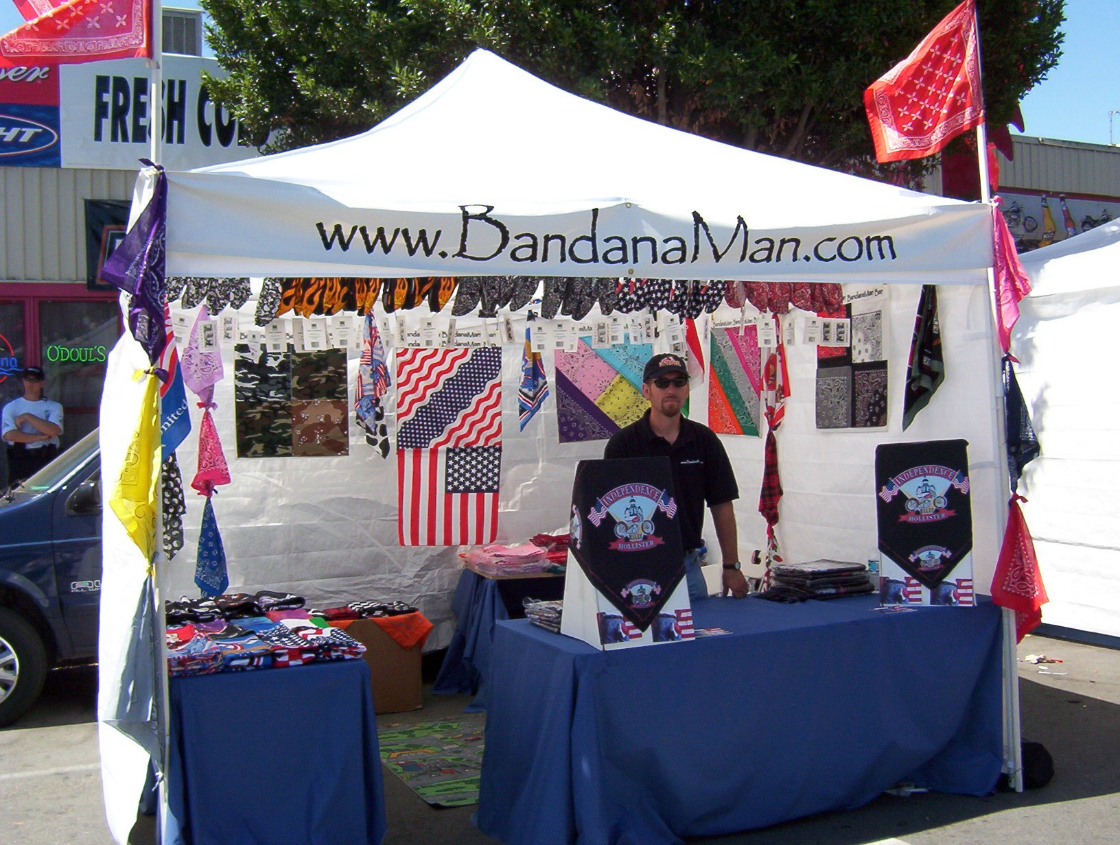 Team BandanaMan Factory Riders At Street Vibrations 2002