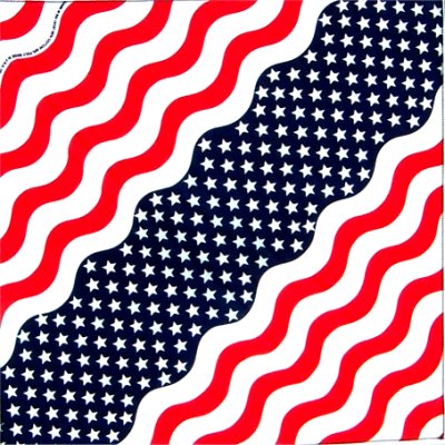 US Flag Bandana