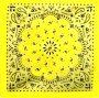 Yellow Paisley Bandannas