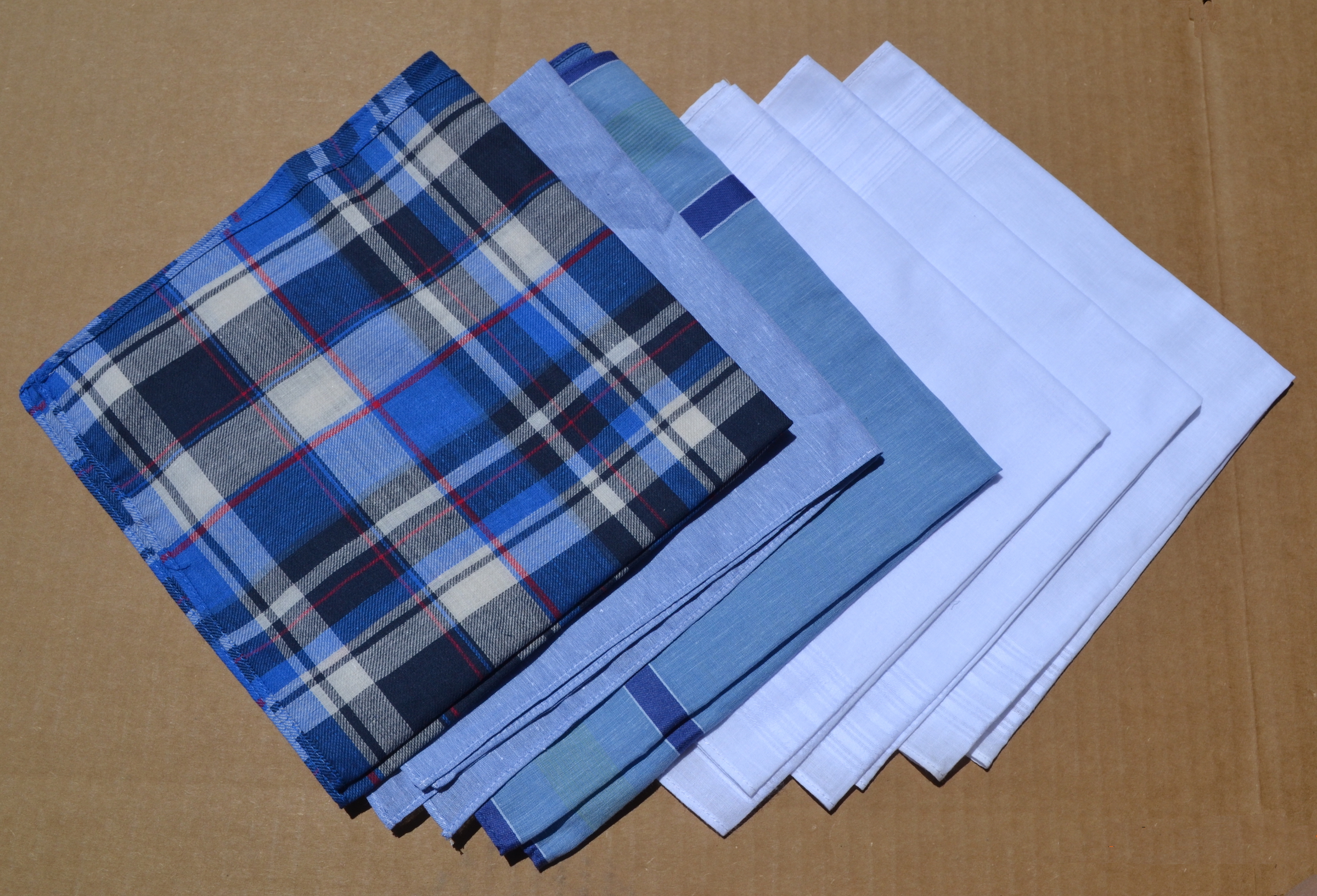 Tartan/Malibu Hankerchief pack