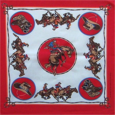 Rodeo Cowboy Bandanas