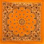 Orange Paisley Bandanas