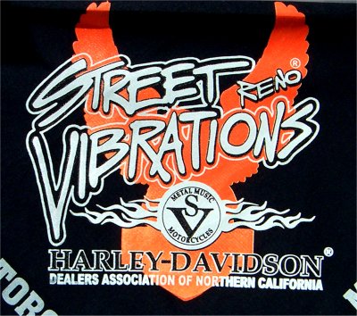 Street Vibrations 2002 Custom Printed Bandana